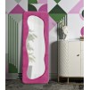 OGLINDA DE PERETE THEODOR FUXIA CM 60X4X160