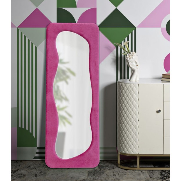OGLINDA DE PERETE THEODOR FUXIA CM 60X4X160