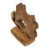 SCULPTURA DIN LEMN DE TEC 31X13X35