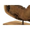 SCULPTURA DIN LEMN DE TEC 31X13X35