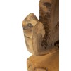 SCULPTURA DIN LEMN DE TEC 31X13X35