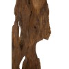 SCULPTURA DIN LEMN DE TEC AKAR 18X13X55