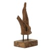 FIGURINA SCULPTURA AKAR DIN LEMN DE TEC 20X11X34