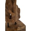 FIGURINA SCULPTURA AKAR DIN LEMN DE TEC 20X11X34
