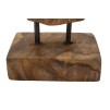 FIGURINA SCULPTURA AKAR DIN LEMN DE TEC 20X11X34