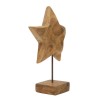 SCULPTURA STEA DIN LEMN DE TEC CM 28X1242