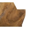 SCULPTURA STEA DIN LEMN DE TEC CM 28X1242