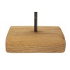 SCULPTURA DORAT DIN LEMN DE TEC 28X10X38