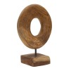 SCULPTURA DIN LEMN DE TEC 20X10X20