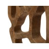 SCULPTURA LUBANG DIN LEMN DE TEC 25X10X38