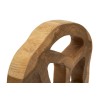 SCULPTURA LUBANG DIN LEMN DE TEC 18X10X27