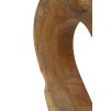 SCULPTURA  DIN LEMN DE TEC 28X10X38