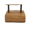 SCULPTURA  DIN LEMN DE TEC 20X10X28