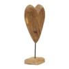 SCULPTURA  DIN LEMN DE TEC 25X12X45