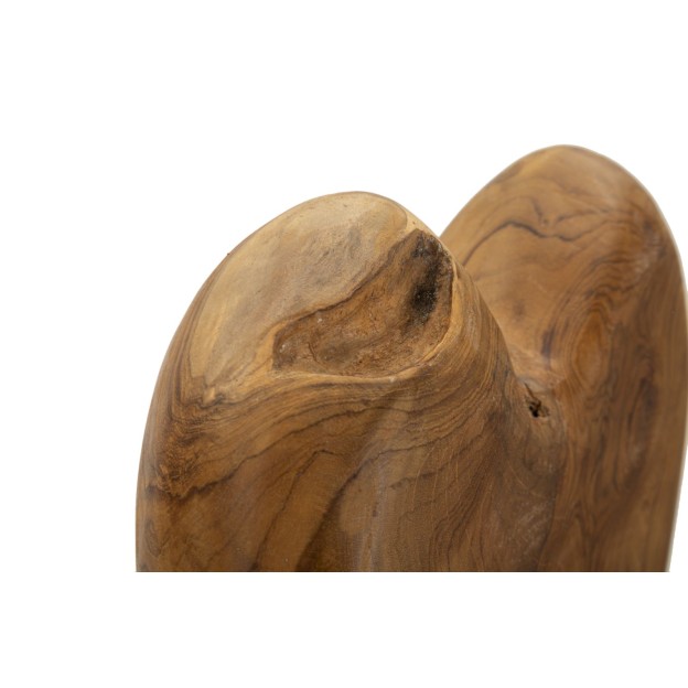 SCULPTURA  DIN LEMN DE TEC 25X12X45