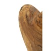 SCULPTURA  DIN LEMN DE TEC20X12X37