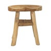 TABURET DIN LEMN DE TEC 40X32X42