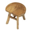 TABURET DIN LEMN DE TEC 40X32X42