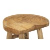 TABURET DIN LEMN DE TEC 40X32X42