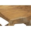 TABURET DIN LEMN DE TEC 40X32X42
