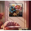 GLOBI DE PERETE LACURAT CU CADRU NARCY -A- 82X4X82