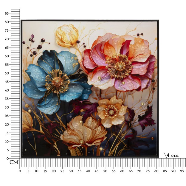 GLOBI DE PERETE LACURAT CU CADRU NARCY -A- 82X4X82