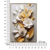 CUIER DE PERETE LACURAT CU RAMA FLORA M 42X3,5X62