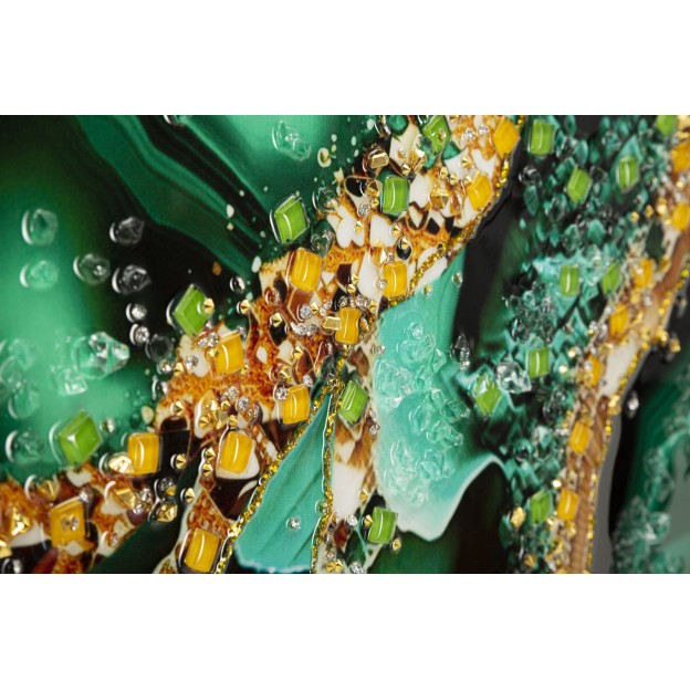 TABLOU DE PERETE SMERALDY -B- CM 82X4X62