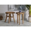 TABURET DIN LEMN DE TEC 40X32X42