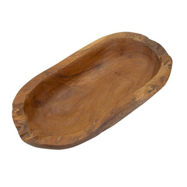 TAVĂ  DIN LEMN DE TEC NARRO 30X15X5,5