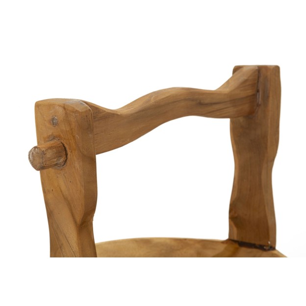 BOL CU MANER TIMBO DIN LEMN DE TEC CM 32X25X27