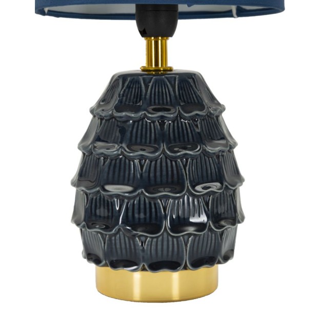 LAMPĂ PIGNY ALBASTRU CM Ø 15X30,5