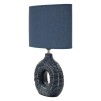 LAMPĂ DE MASA SETA ALBASTRĂ CM 28,5X15X43