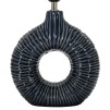 LAMPĂ DE MASA SETA ALBASTRĂ CM 28,5X15X43
