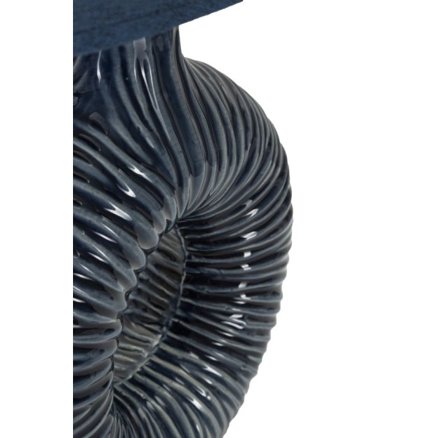 LAMPĂ DE MASA SETA ALBASTRĂ CM 28,5X15X43