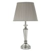 LAMPĂ DE MASA ARGENTIU CM Ø 30X56