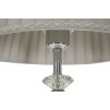 LAMPĂ DE MASA ARGENTIU CM Ø 30X56