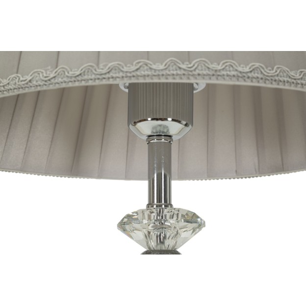 LAMPĂ DE MASA ARGENTIU CM Ø 30X56