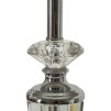 LAMPĂ DE MASA ARGENTIU CM Ø 30X56