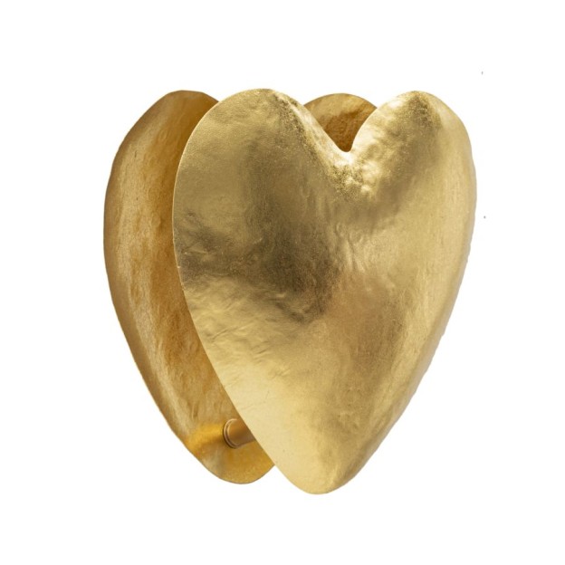 APLICA GOLDY HEART CM 25,5X15X24