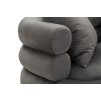 CANAPEA SILVERY PLUS CU PERNE CM 133X68X69