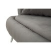 CANAPEA SILVERY PLUS CU PERNE CM 133X68X69
