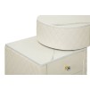 BIROU CU TABURET SHARON ALB 120X40X75 (DIMENSIUNE TABURET Ø36X39)