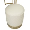 BIROU CU TABURET SHARON ALB 120X40X75 (DIMENSIUNE TABURET Ø36X39)