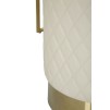 BIROU CU TABURET SHARON ALB 120X40X75 (DIMENSIUNE TABURET Ø36X39)