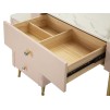 BIROU CU TABURET SHARON 120X40X75 (DIMENSIUNE TABURET Ø36X39)