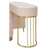 BIROU CU TABURET SHARON 120X40X75 (DIMENSIUNE TABURET Ø36X39)