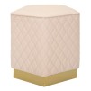 TABURET PENTAGONAL SHARON CM 35X35X38