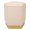 TABURET PENTAGONAL SHARON CM 35X35X38
