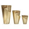VAZE FLOSTY SET 3 BUC 39X42X75-32X32X55-25X25X35